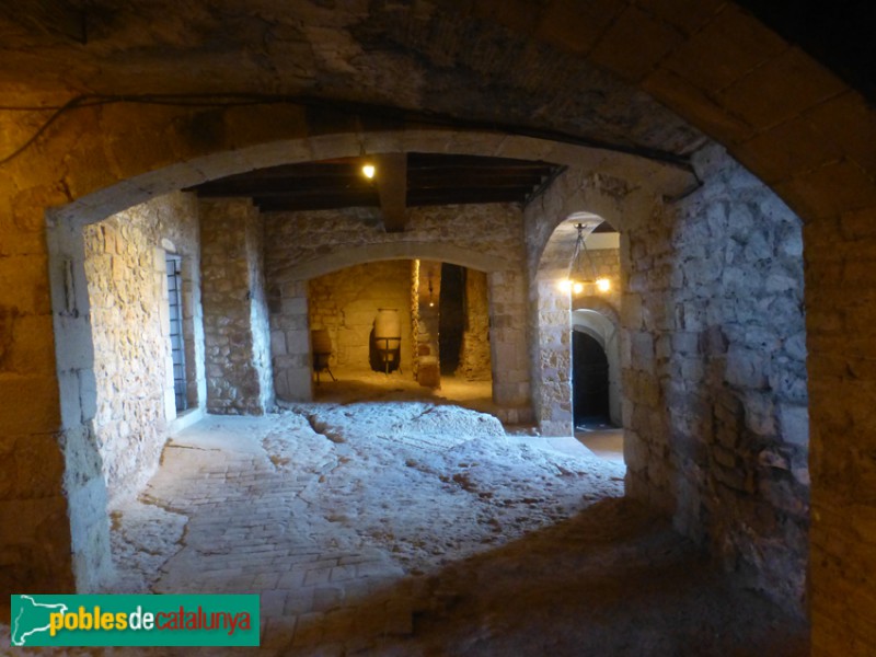 El Papiol - Interior del castell