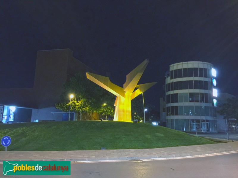 Viladecans - Expansió Cardinal, vista nocturna