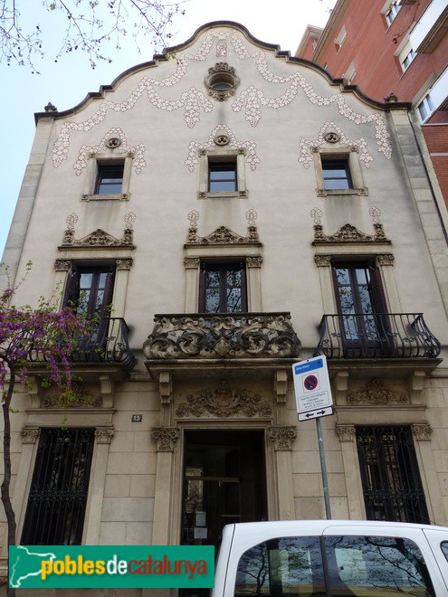 Can Guardiola. Façana Rambla Fabra i Puig (Foto: Graciel·la Vidal, 2017) Can Guardiola. Façana Rambla Fabra i Puig