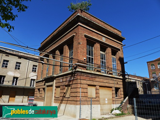 Barcelona - Antiga fàbrica Fabra i Coats. Transformador (Foto: Graciel·la Vidal, 2017) Barcelona - Antiga fàbrica Fabra i Coats. Transformador