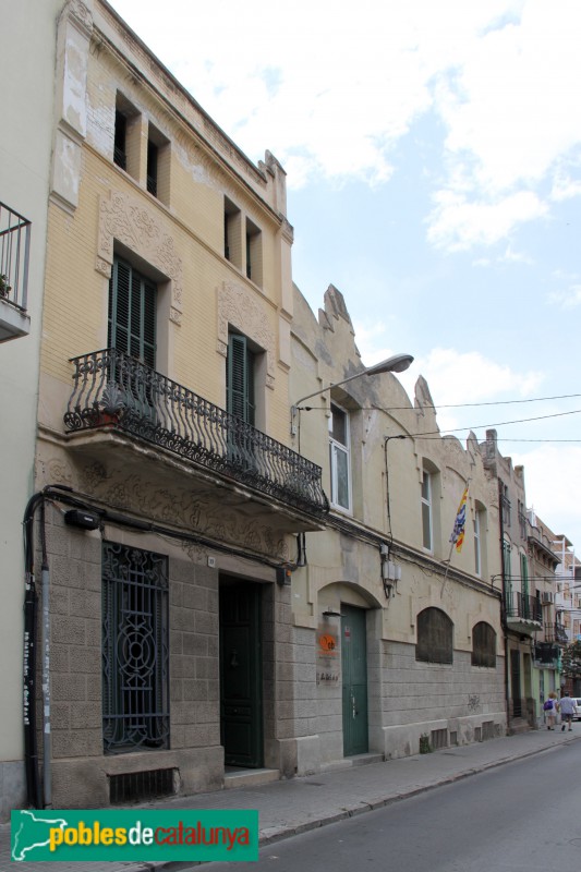 Badalona - Casa-taller Joan Tolrà (Foto: Albert Esteves, 2017) Badalona - Casa-taller Joan Tolrà