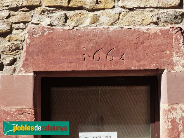 Linda de 1664. Carrer de Baix