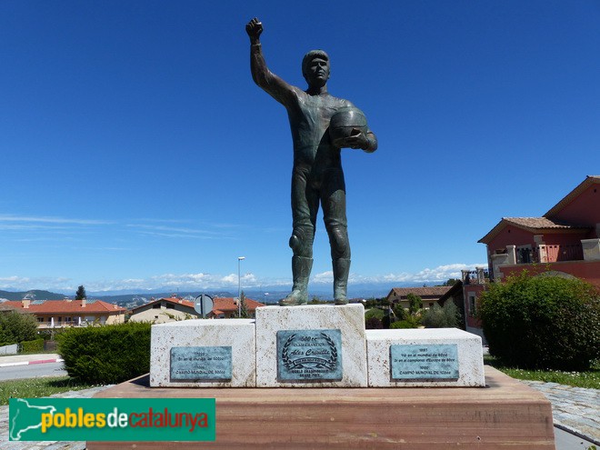 Seva - Escultura a Àlex Crivillé