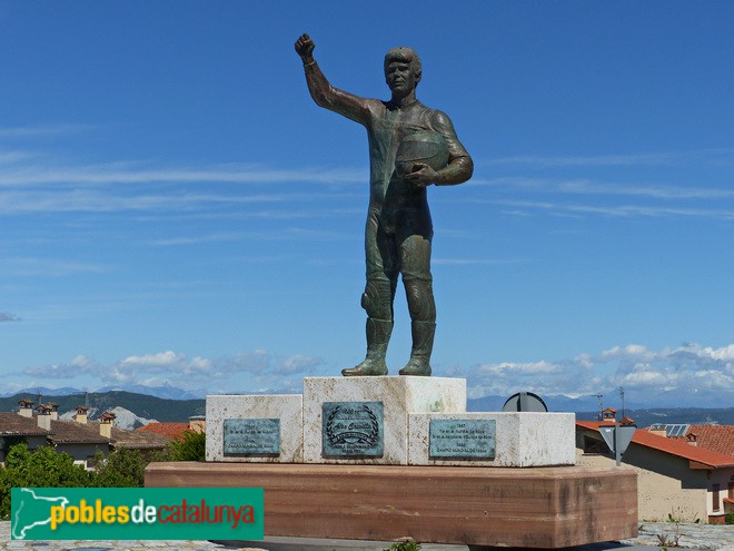 Seva - Escultura a Àlex Crivillé