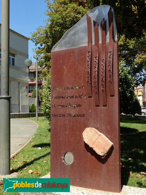 Monument a la Memòria de les victimes de la Guerra civil