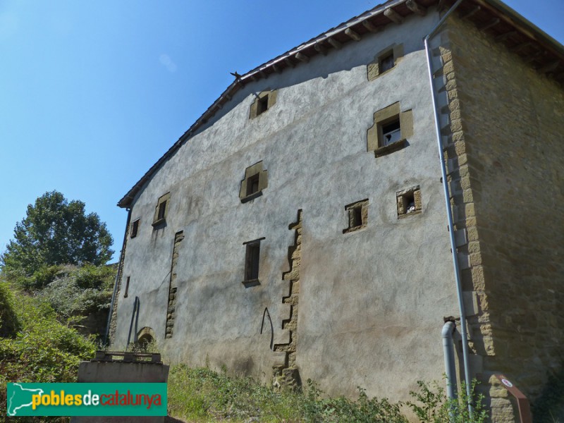 Moli de Rosanes, façana llevant