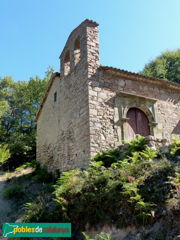 Santa Maria de Vallclara. Angle Sud-Oest