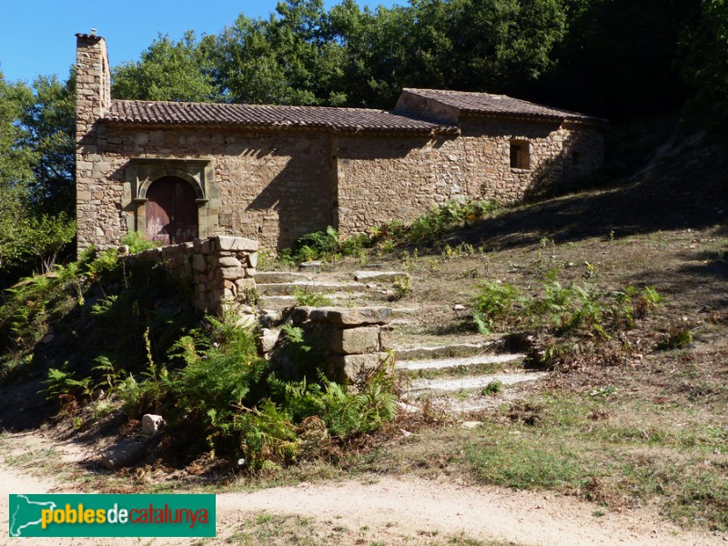 Santa Maria de Vallclara. Façana Sud