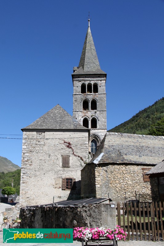 Arties - Església de Santa Maria, campanar