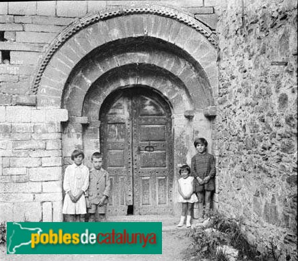 Bagergue - Portada de l'església de Sant Feliu