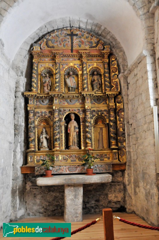 Arties - Església de Santa Maria, interior