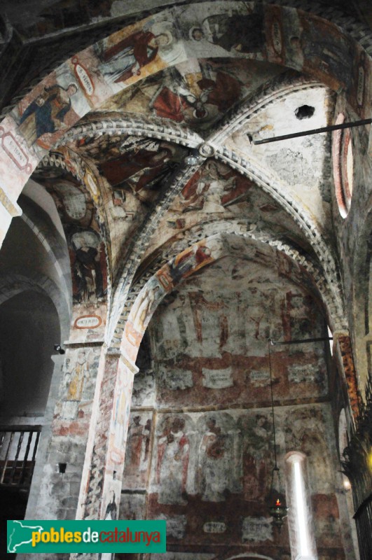 Salardú - Sant Andreu, pintures murals