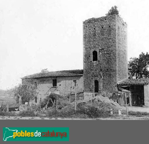 Palafrugell - Mas Petit d'en Caixa (Foto: Moisès Dalmau Comet -Arxiu Municipal Palafrugell- , 1927) Palafrugell - Mas Petit d'en Caixa