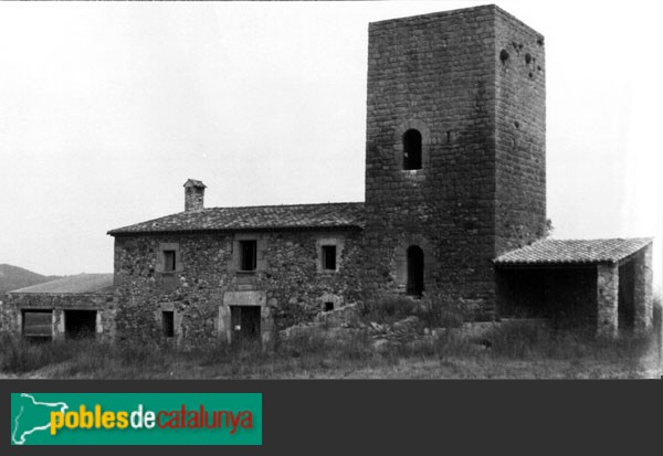 Palafrugell - Mas Petit d'en Caixa (Foto: Àngels Monte i Ochoa de Aspuru, 1989) Palafrugell - Mas Petit d'en Caixa