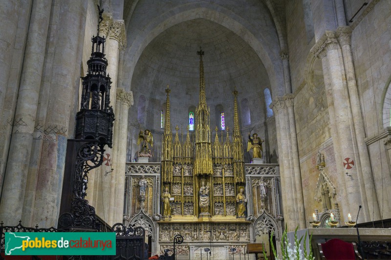 Tarragona - Catedral, retaule de Santa Tecla