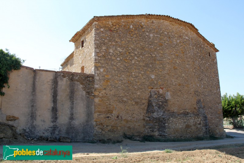 Peralta - Església de Sant Climent (Foto: Albert Esteves, 2017) Peralta - Església de Sant Climent