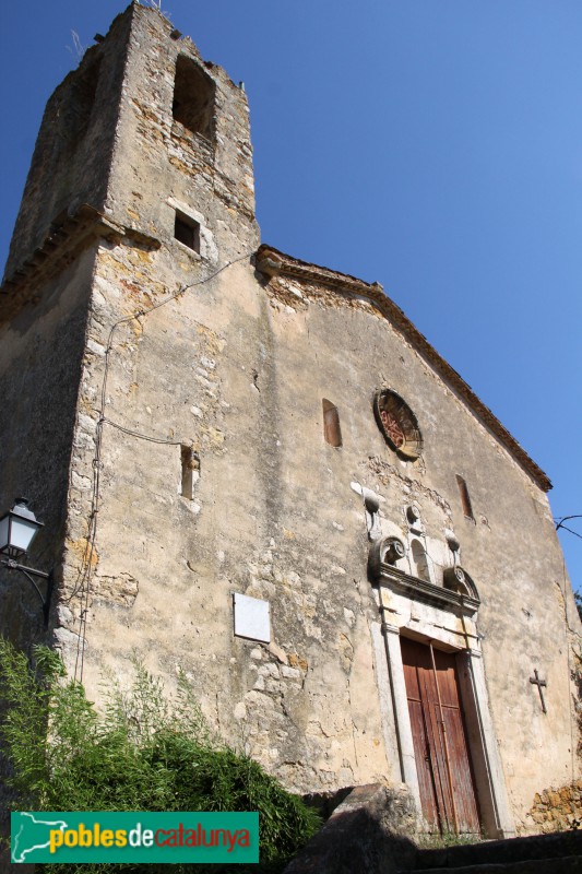 Peralta - Església de Sant Climent (Foto: Albert Esteves, 2017) Peralta - Església de Sant Climent
