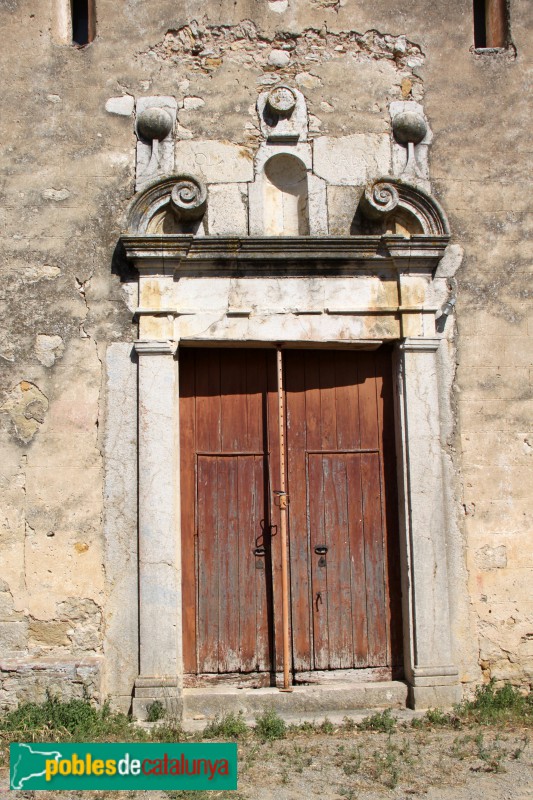 Peralta - Església de Sant Climent (Foto: Albert Esteves, 2017) Peralta - Església de Sant Climent