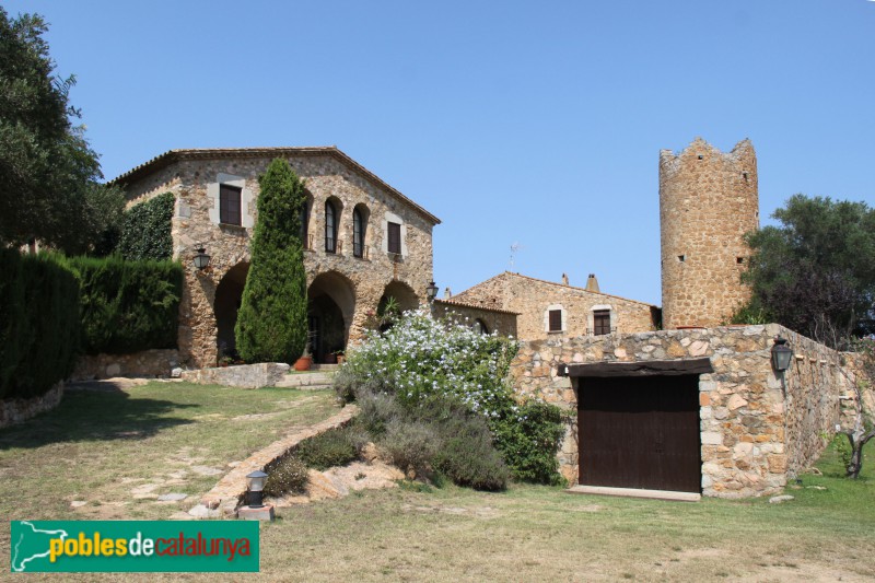 Palafrugell - Torre de Santa Margarida (Mas Espanyol) (Foto: Albert Esteves, 2017) Palafrugell - Torre de Santa Margarida (Mas Espanyol)