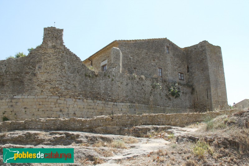 Peratallada - Muralla (Foto: Albert Esteves, 2017) Peratallada - Muralla