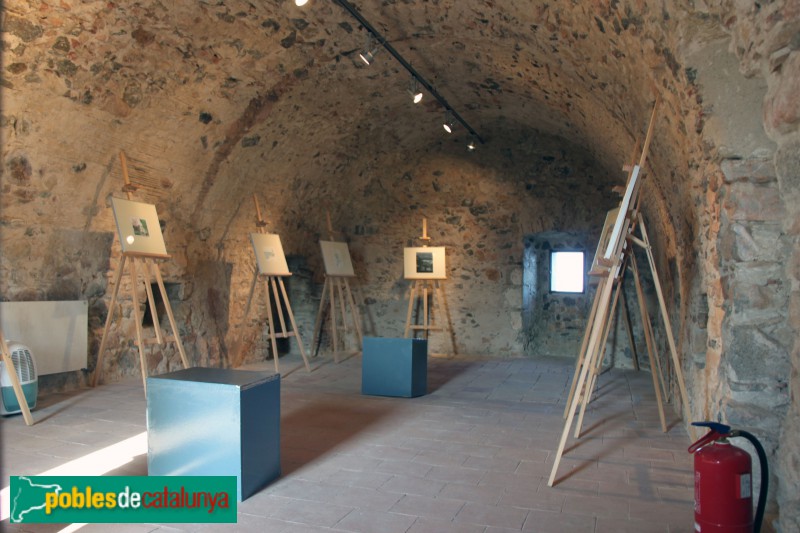 Palafrugell - Torre de Sant Sebastià, interior (Foto: Albert Esteves, 2017) Palafrugell - Torre de Sant Sebastià, interior