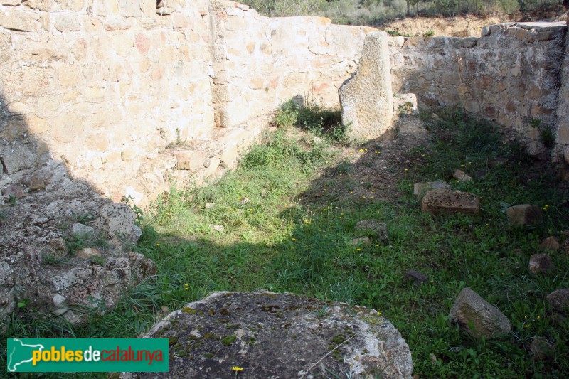 Santa Cristina d'Aro - Restes preromàniques de Santa Maria de Bell-lloc (Foto: Albert Esteves, 2017) Santa Cristina d'Aro - Restes preromàniques de Santa Maria de Bell-lloc
