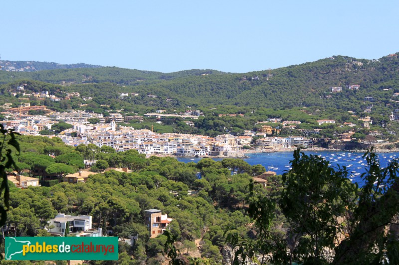Palafrugell - Calella de Palafrugell des de Cap Roig (Foto: Albert Esteves, 2017) Palafrugell - Calella de Palafrugell des de Cap Roig