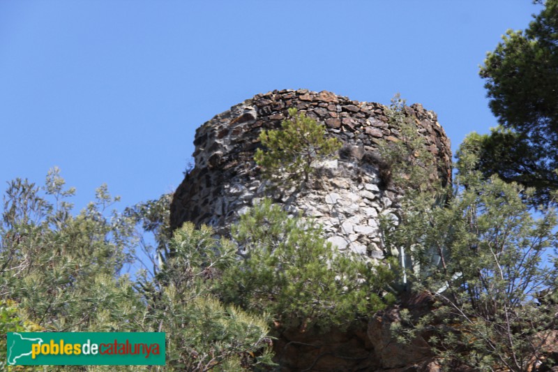 Palafrugell - Cap Roig, torre de guaita (Foto: Albert Esteves, 2017) Palafrugell - Cap Roig, torre de guaita