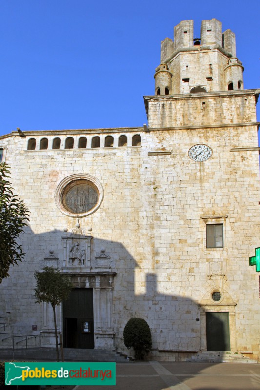 Palafrugell - Església de Sant Martí (Foto: Albert Esteves, 2017) Palafrugell - Església de Sant Martí