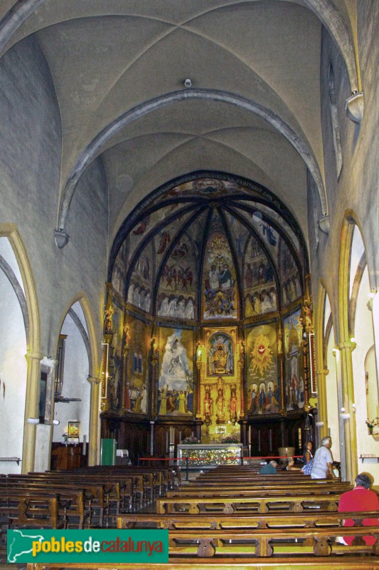Palafrugell - Església de Sant Martí (Foto: Albert Esteves, 2017) Palafrugell - Església de Sant Martí