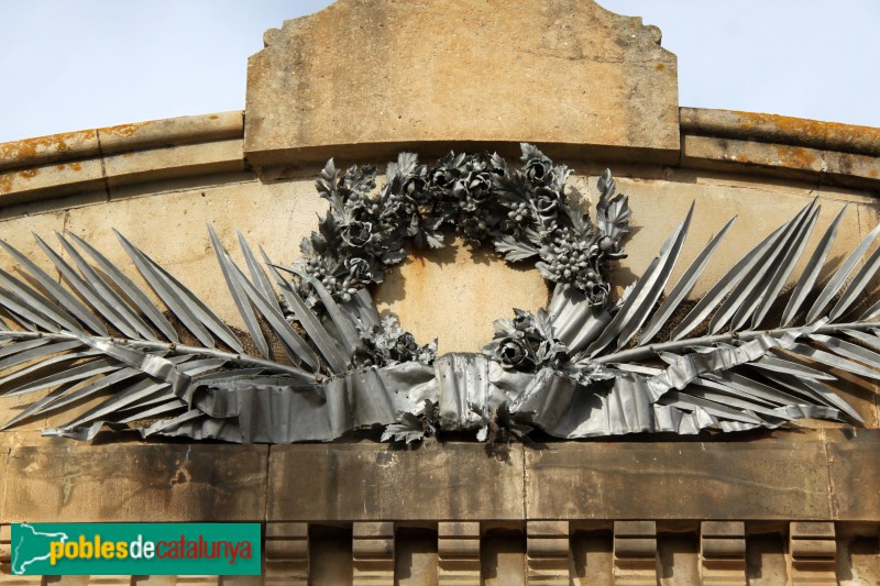 Canet de Mar - Panteó Pau Font