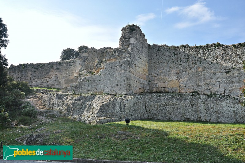 Olèrdola - Muralla