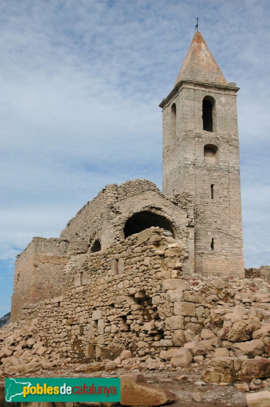 Sant Romà de Sau. Església vella