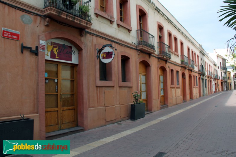 Gavà - Cases del carrer Cap de Creus