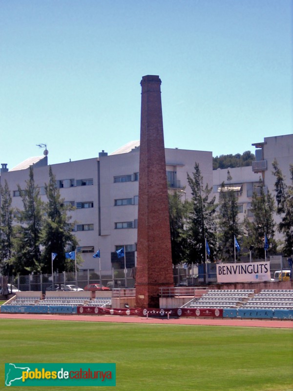 Gavà - Xemeneia de la Bòbila