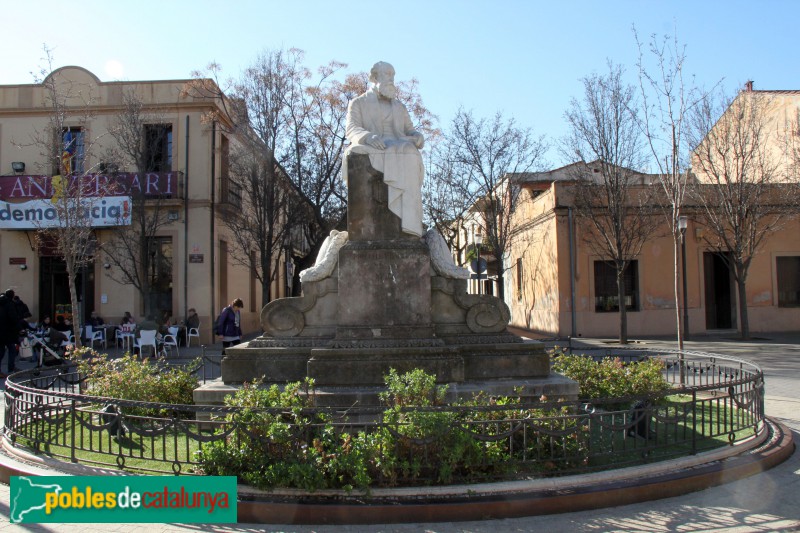 Colònia Güell - Monument a Eusebi Güell