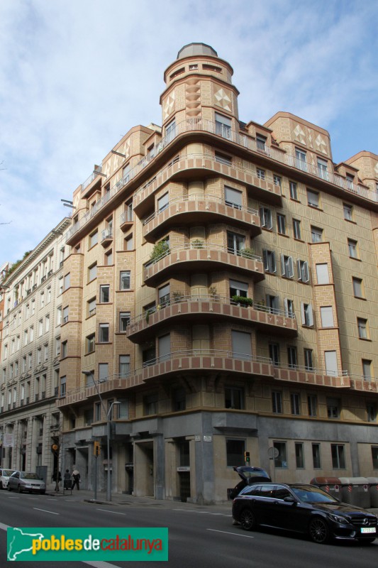 Barcelona - Casa Marià Pidelserra (Balmes, 178-180)