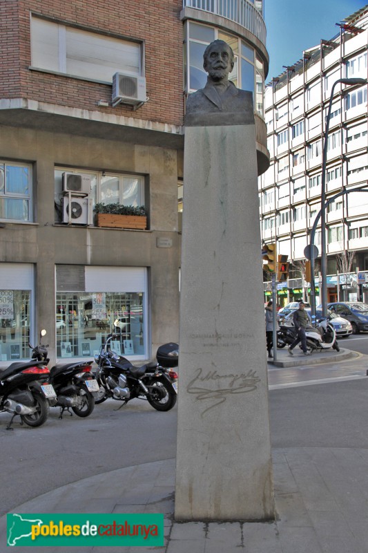 Barcelona - Bust de Joan Maragall