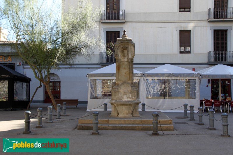 Barcelona - Font de la plaça Molina