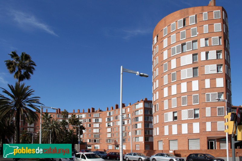 Barcelona - Vila Olímpica, habitatges Tirant lo Blanc