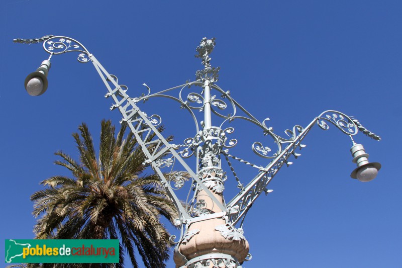 Barcelona - Fanals de passeig Lluís Companys