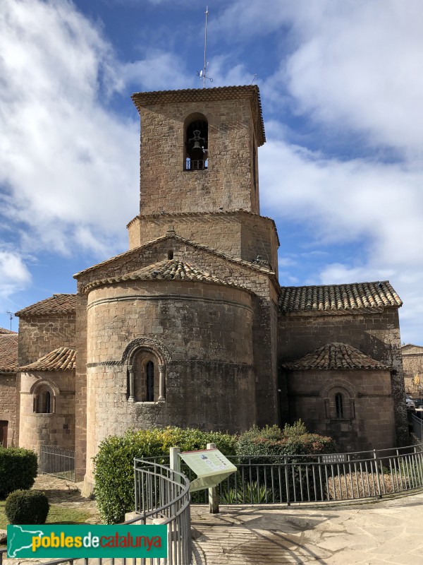 L'Estany - Església del Monestir (Foto: Eloy Guirao, 2018) L'Estany - Església del Monestir