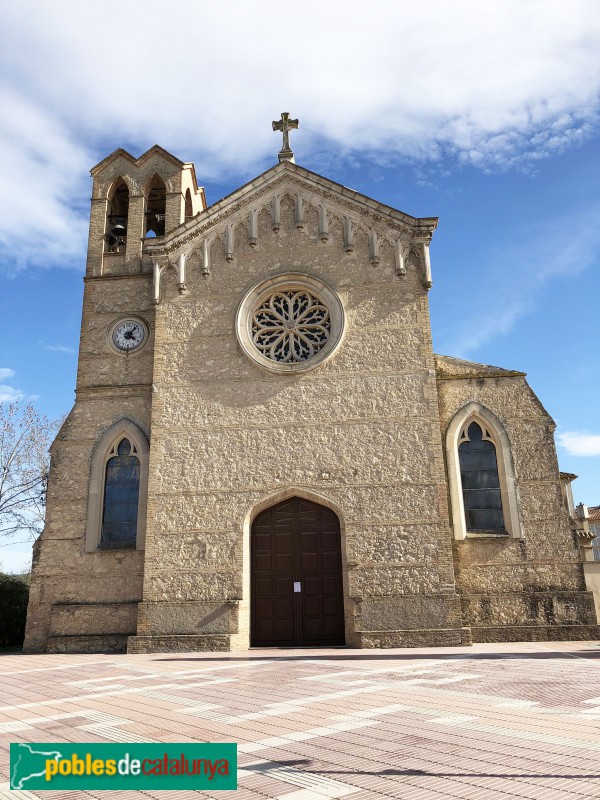 Santa Margarida i els Monjos - Església nova de Santa Margarida