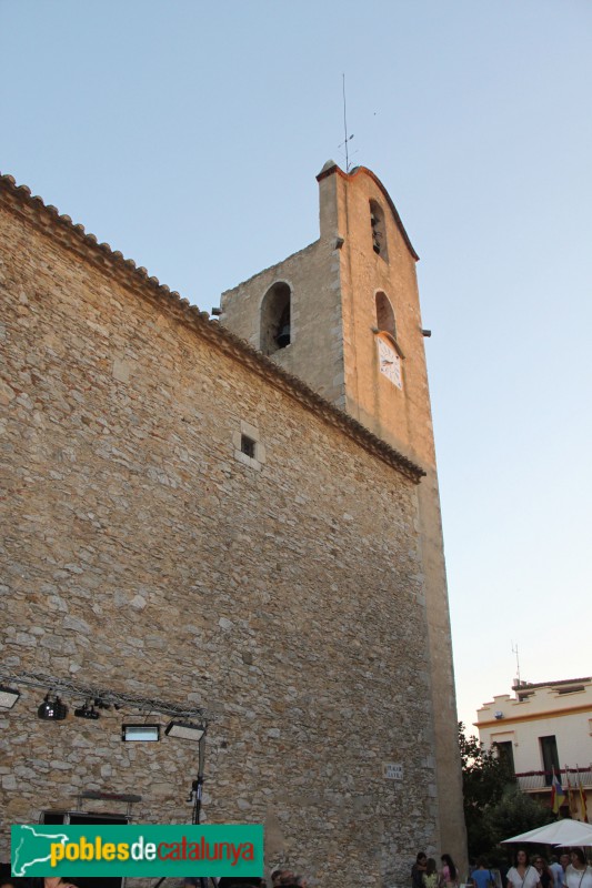 Begur - Església de Sant Pere (Foto: Albert Esteves, 2015) Begur - Església de Sant Pere