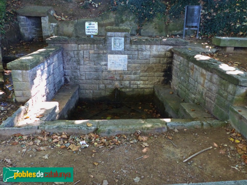 Folgueroles - Font de la Ricardera (Foto: Graciel·la Vidal, 2017) Folgueroles - Font de la Ricardera