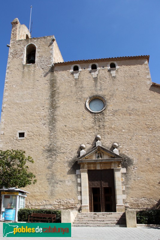 Begur - Església de Sant Pere (Foto: Albert Esteves, 2018) Begur - Església de Sant Pere