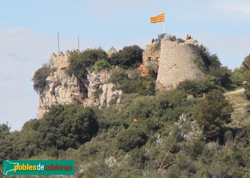 Begur - Castell de Begur (Foto: Albert Esteves, 2018) Begur - Castell de Begur