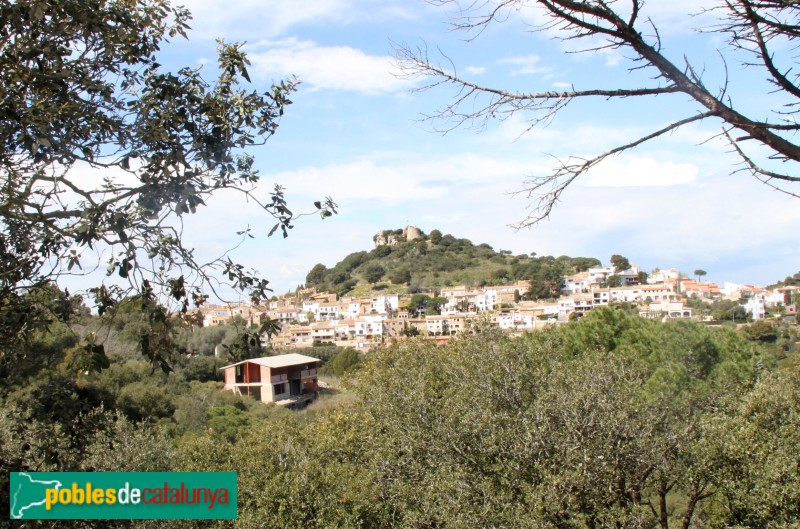 Begur - Castell de Begur (Foto: Albert Esteves, 2018) Begur - Castell de Begur