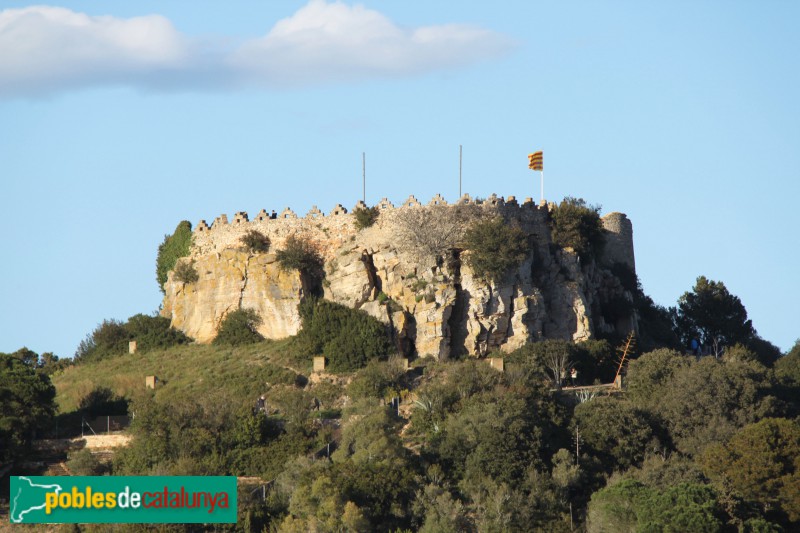 Begur - Castell de Begur (Foto: Albert Esteves, 2018) Begur - Castell de Begur
