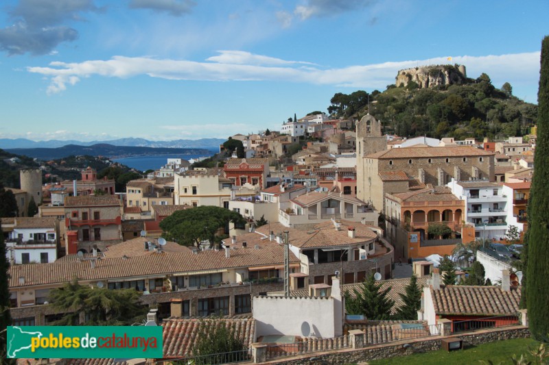 Begur - Panoràmica general (Foto: Albert Esteves, 2018) Begur - Panoràmica general